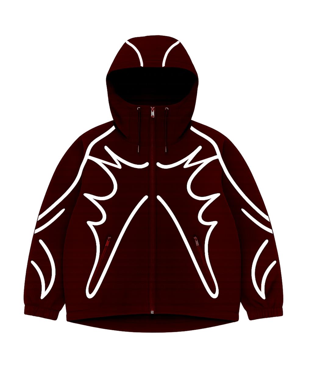 Maroon Track Suit